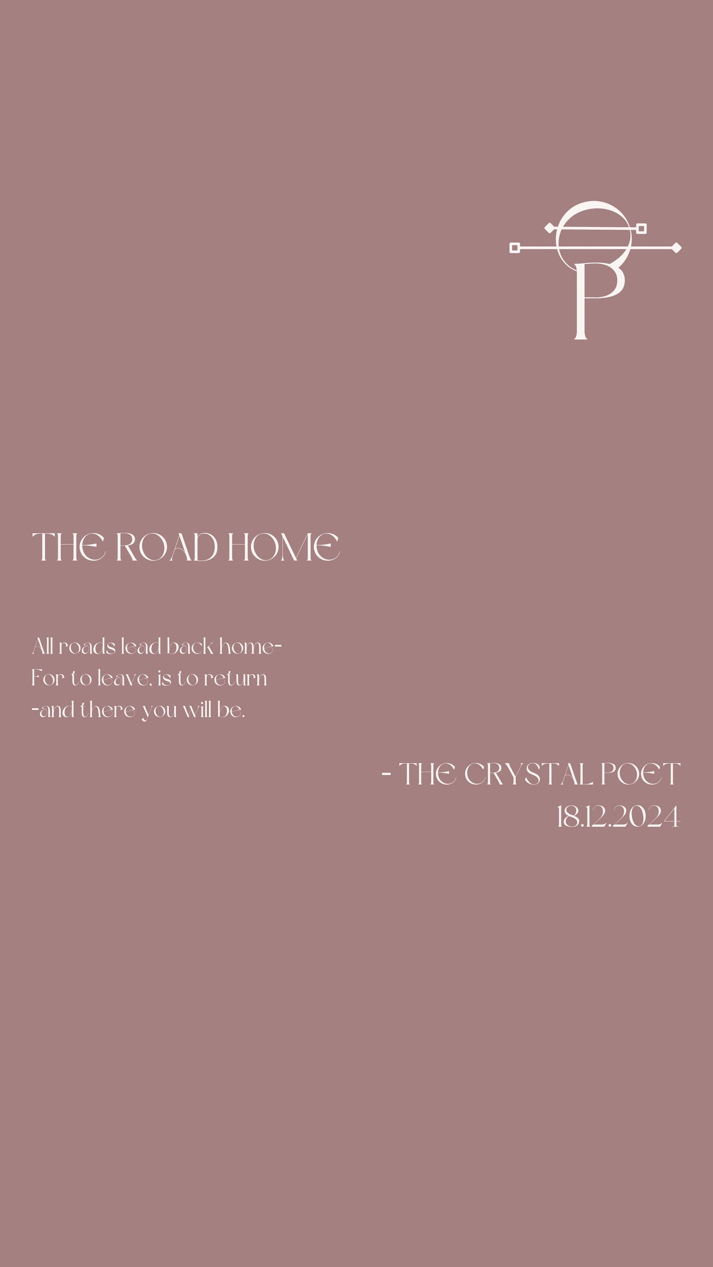 THE ROAD HOME bracelet