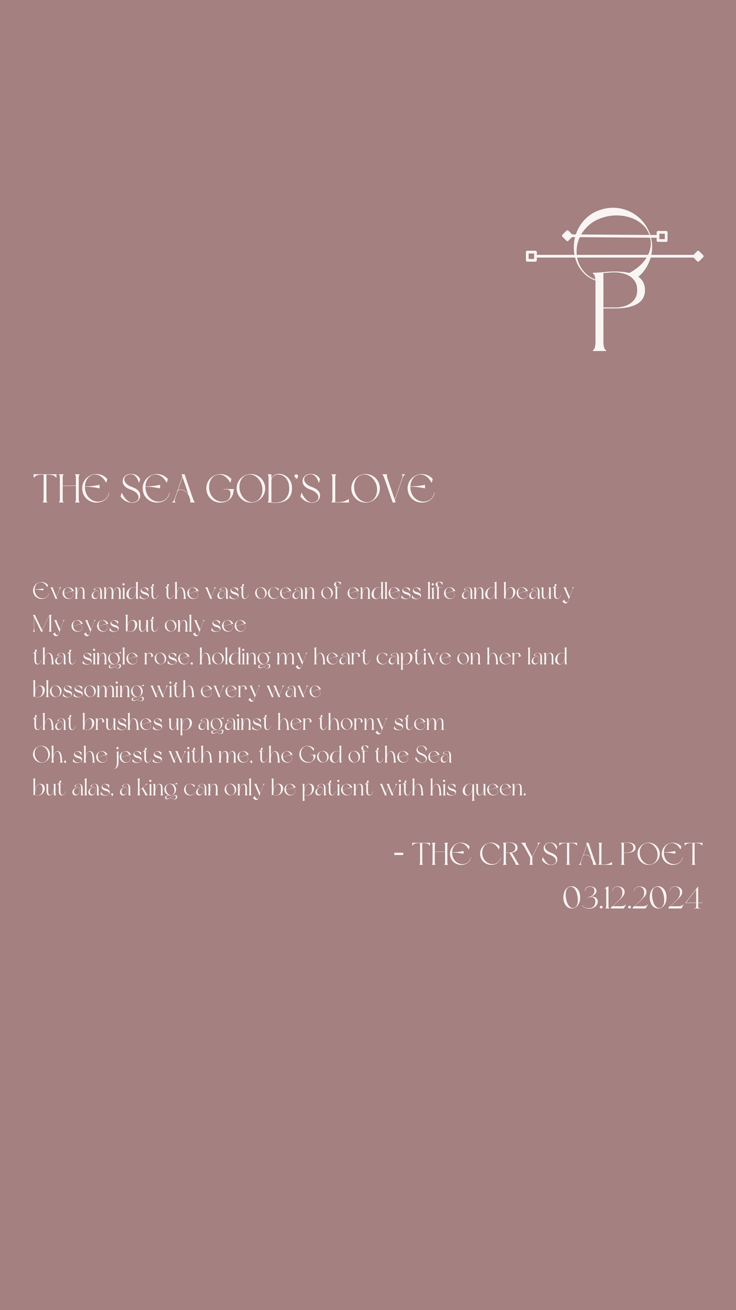 THE SEA GOD'S LOVE bracelet