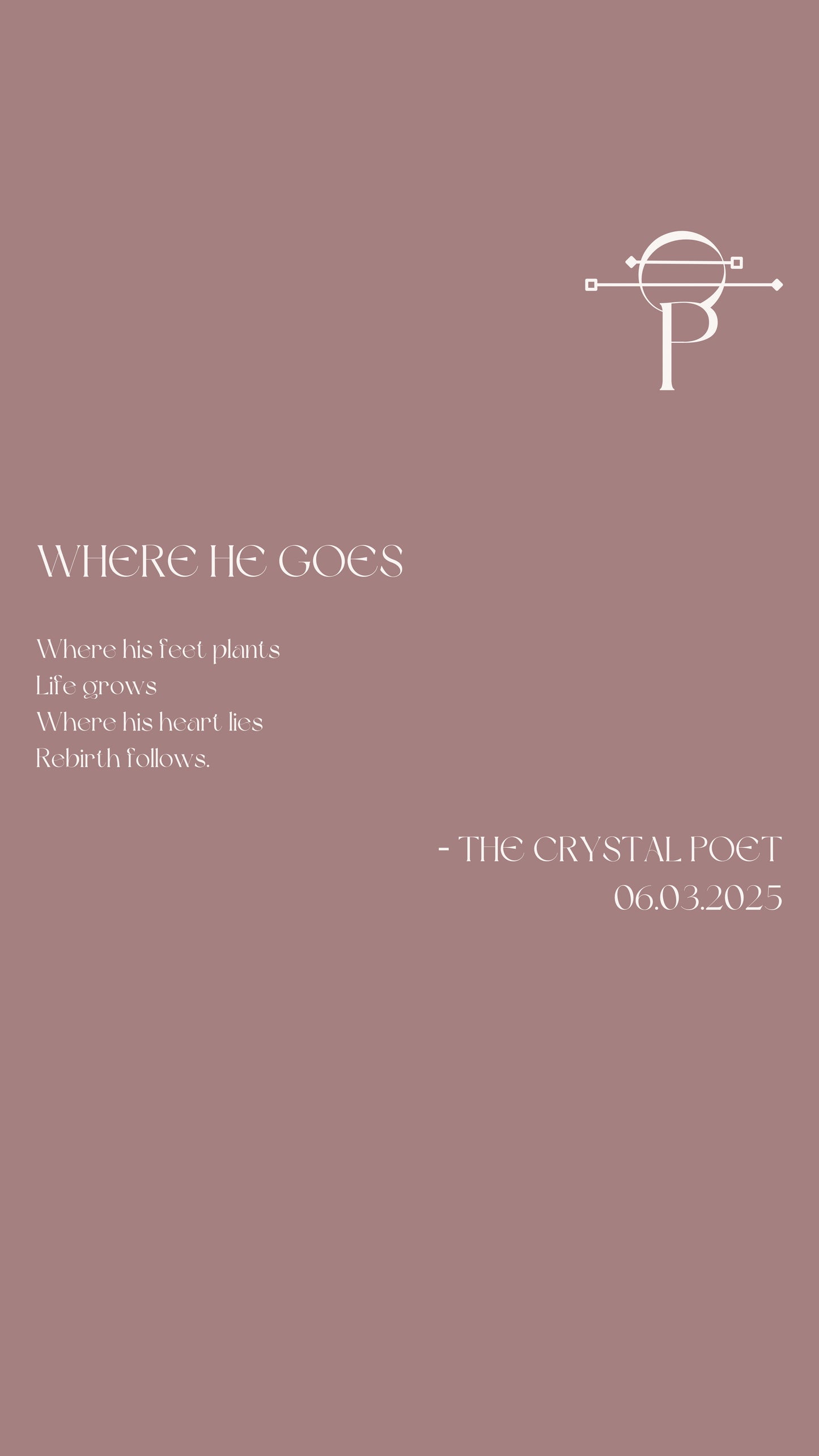 BESPOKE: WHERE HE GOES bracelet