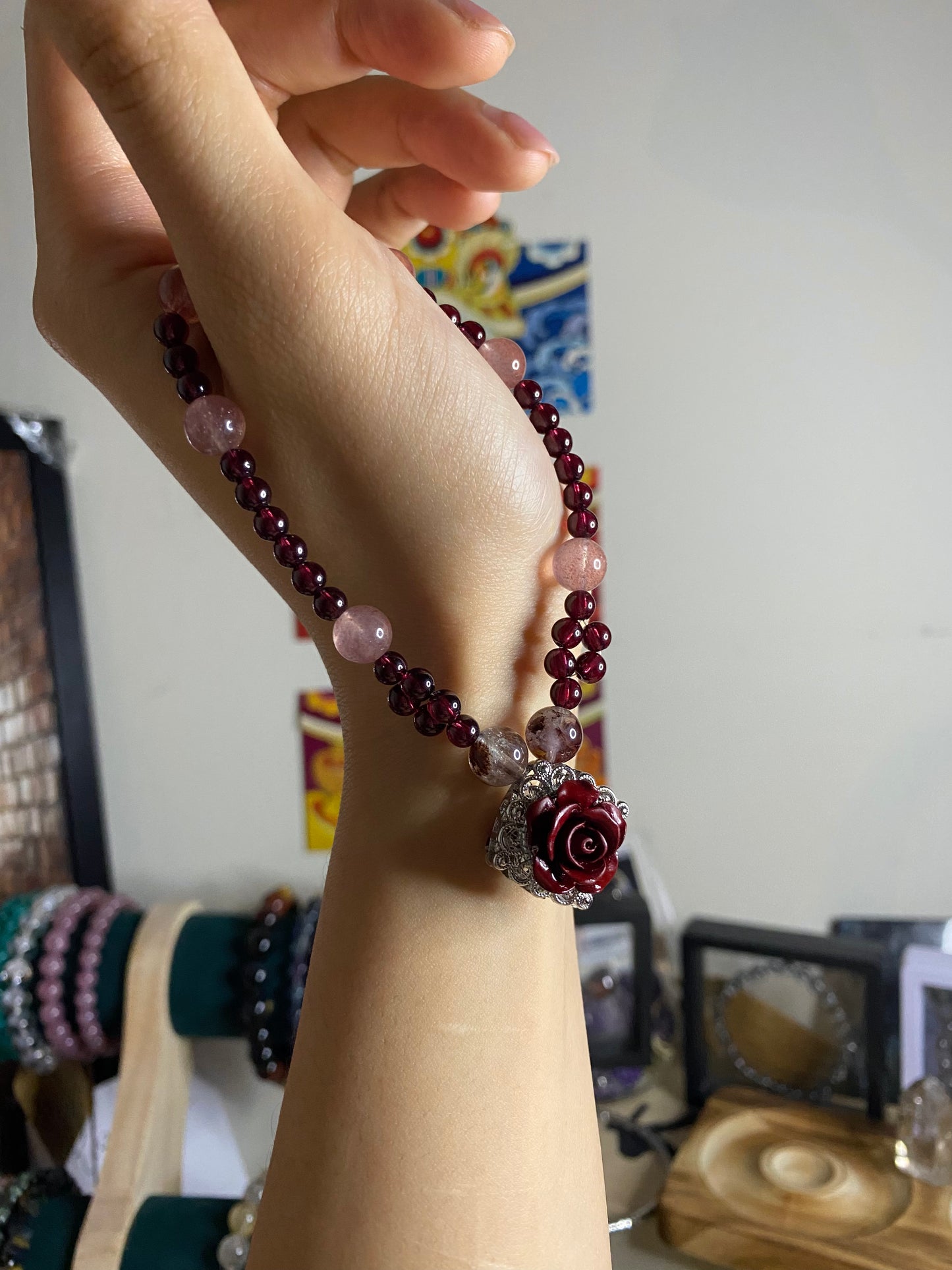 BESPOKE: ROSE BLOOMS bracelet
