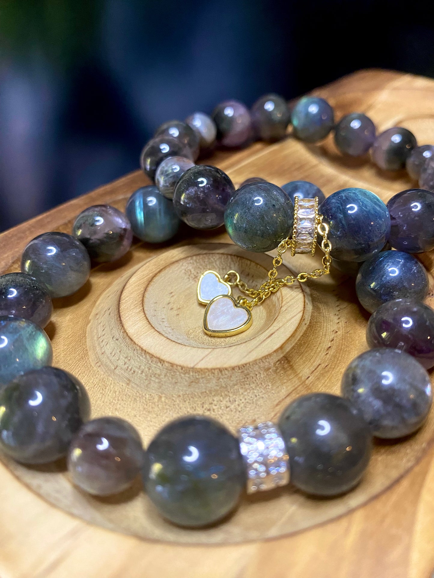 BESPOKE: IN THIS LIFE AND THEREAFTER couple's bracelet set