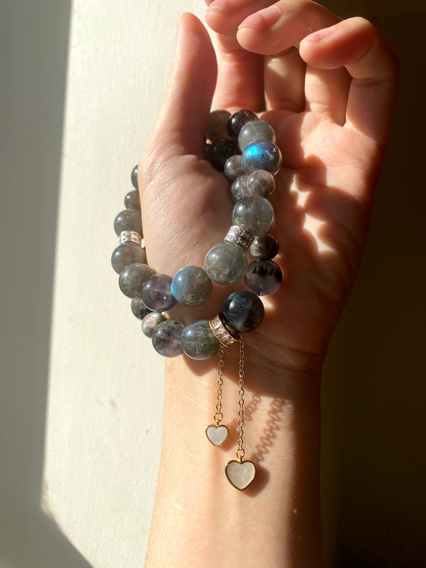 BESPOKE: IN THIS LIFE AND THEREAFTER couple's bracelet set