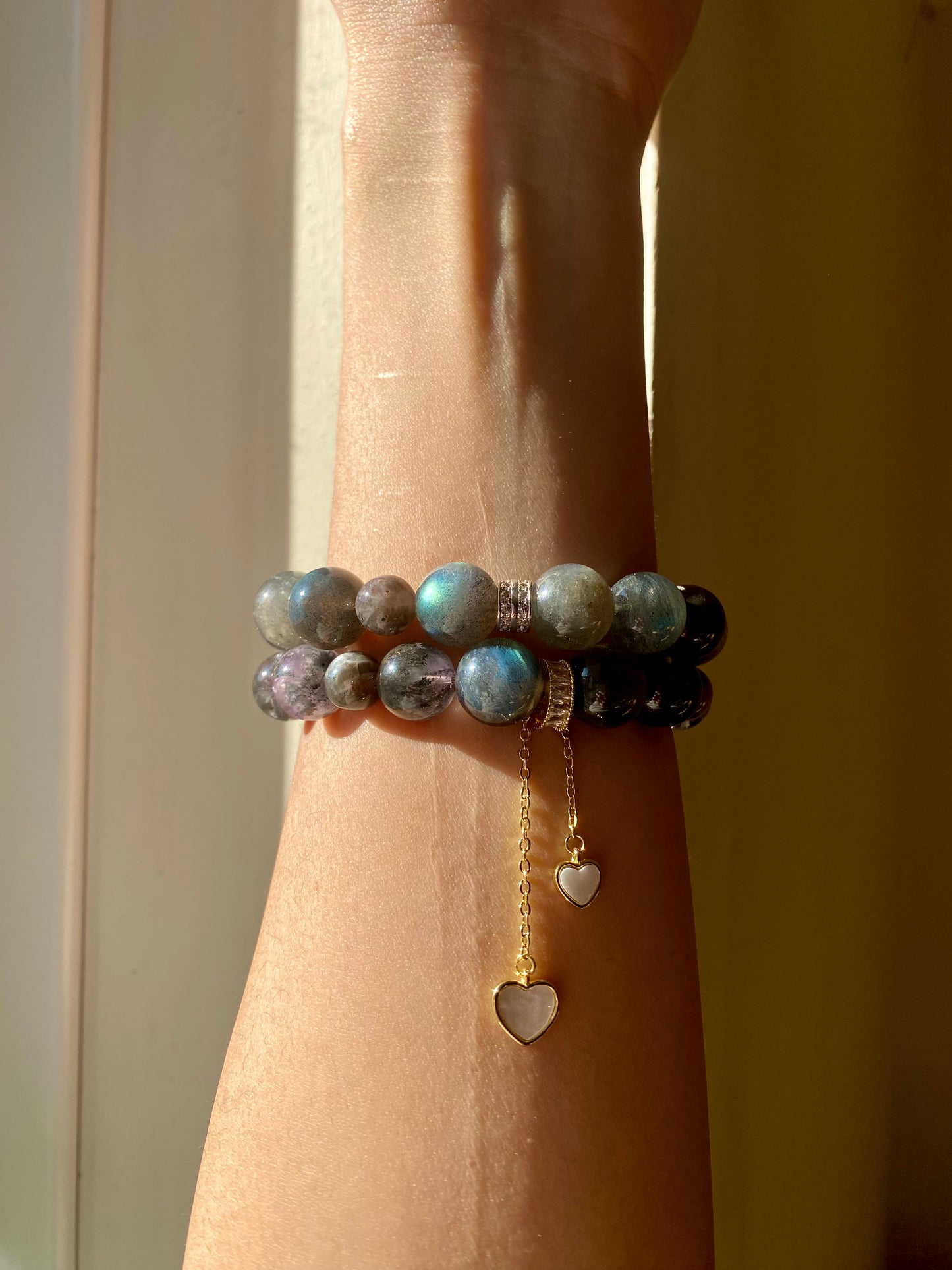 BESPOKE: IN THIS LIFE AND THEREAFTER couple's bracelet set