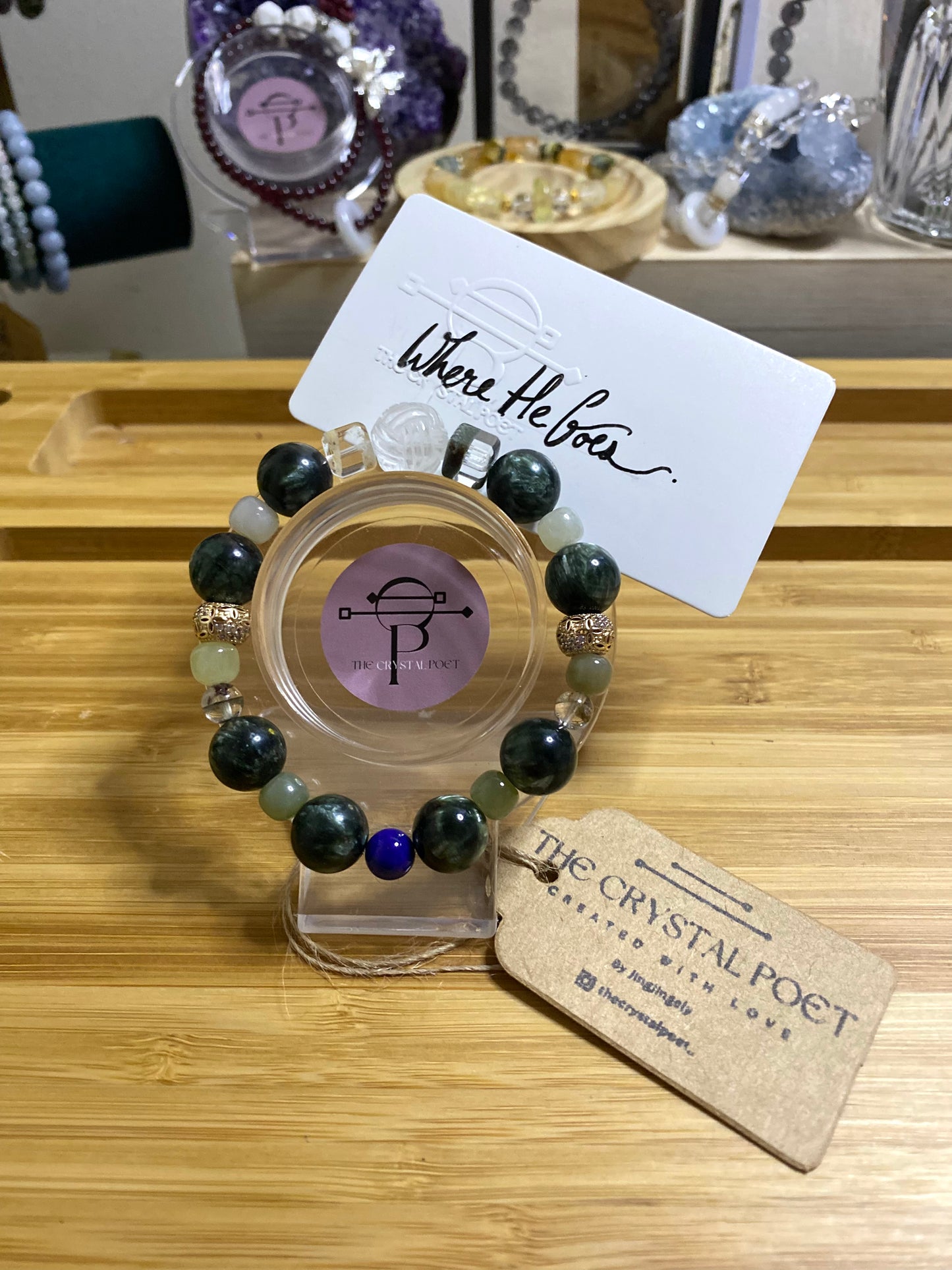 BESPOKE: WHERE HE GOES bracelet